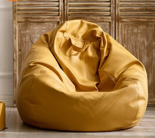 Poltrona Imbottitura Pouf Poltrona Sacco Ecopelle Riempitivo Arredamento Salotto Casa-INTERIOR DREAM DESIGN