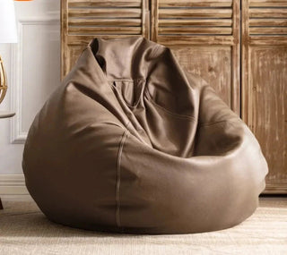 Poltrona Imbottitura Pouf Poltrona Sacco Ecopelle Riempitivo Arredamento Salotto Casa-INTERIOR DREAM DESIGN
