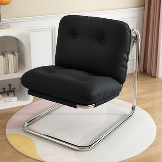 Poltrona Metallo Diversi Colori Imbottitura Velluto Costine Elegante Design Innovativo-INTERIOR DREAM DESIGN