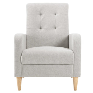 Poltrona Salotto Velluto Relax Imbottita Schienale Alto Camera Letto Morbida Resistente-INTERIOR DREAM DESIGN