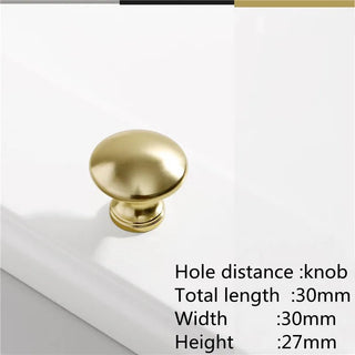 Pomelli Materiale Cassetti Porte Armadi Arredamento Diverse Dimensioni Alluminio Metallo Nero Oro Argento - INTERIOR DREAM DESIGN