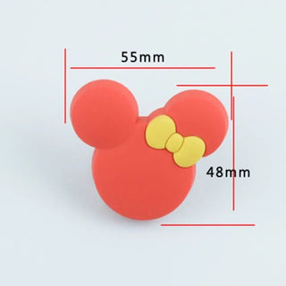 Pomello Fantasia Topolino Colorato Fantasia Fiocco Decorazione Casa Stanza Letto Bambini Salotto-INTERIOR DREAM DESIGN