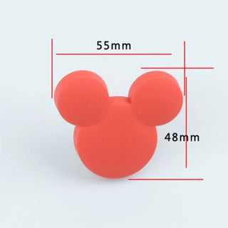 Pomello Fantasia Topolino Colorato Fantasia Fiocco Decorazione Casa Stanza Letto Bambini Salotto-INTERIOR DREAM DESIGN