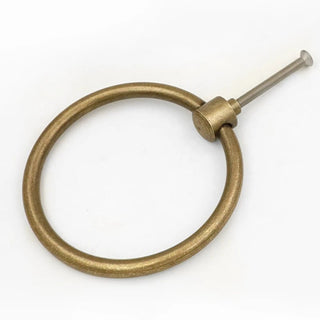 Pomello Grandi Dimensioni Apertura Porte Ottone Bronzo Due Pezzi-INTERIOR DREAM DESIGN