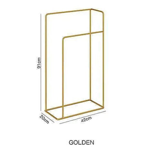 Porta Asciugamano Bagno Accessori Organizer Utile Pratico Leggero Comodo Metallo-INTERIOR DREAM DESIGN