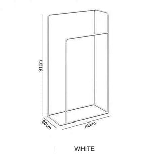 Porta Asciugamano Bagno Accessori Organizer Utile Pratico Leggero Comodo Metallo-INTERIOR DREAM DESIGN
