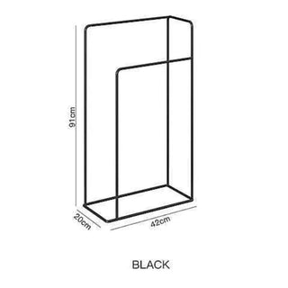 Porta Asciugamano Bagno Accessori Organizer Utile Pratico Leggero Comodo Metallo-INTERIOR DREAM DESIGN