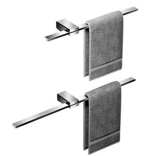 Porta Asciugamano Materiale Acciaio Diverse Dimensioni Resistente Organizer Bagno-INTERIOR DREAM DESIGN
