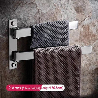 Porta Asciugamano Materiale Acciaio Diversi Ripiani Resistente Parete Organizer Bagno-INTERIOR DREAM DESIGN