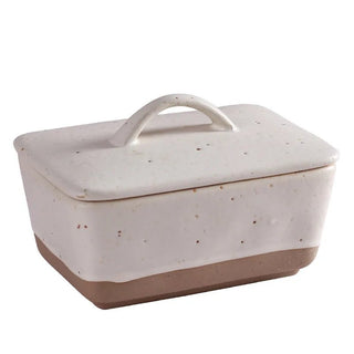 Porta Burro Materiale Ceramica Contenitore Alimenti Diverse Colorazioni Supporto Burro-INTERIOR DREAM DESIGN