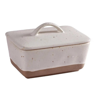 Porta Burro Materiale Ceramica Contenitore Alimenti Diverse Colorazioni Supporto Burro-INTERIOR DREAM DESIGN