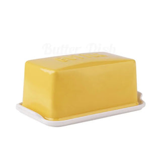 Porta Burro Materiale Ceramica Diverse Dimensioni Supporto Burro Contenitore Alimenti-INTERIOR DREAM DESIGN