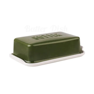 Porta Burro Materiale Ceramica Diverse Dimensioni Supporto Burro Contenitore Alimenti-INTERIOR DREAM DESIGN