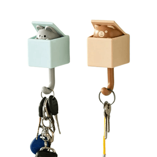 Porta Chiavi Modello Animali Decorazione Creativa Arredo Casa Design Moderno Diverse Colorazioni-INTERIOR DREAM DESIGN