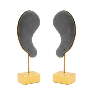 Porta Gioie Materiale Metallo Modello Orecchio Espositore Gioielli Staffa Orecchini-INTERIOR DREAM DESIGN