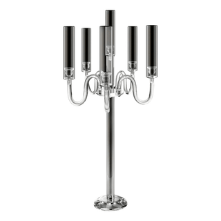 Portacandele Colore Trasparente Acrilico Arredamento Casa Acrilico-INTERIOR DREAM DESIGN