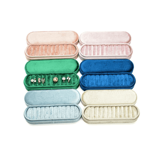 Portagioie Velluto Portaoggetti Organizzatore Per Anelli Espositore Per Anelli Colori Vivaci-INTERIOR DREAM DESIGN