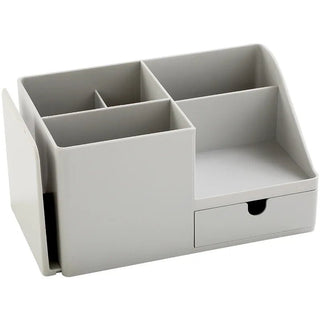 Portapenne Scrivania Organizer Organizzazione Tavolo Lavoro Ufficio Arredamento Ampio Spazio Cancelleria Include Cassetto - INTERIOR DREAM DESIGN