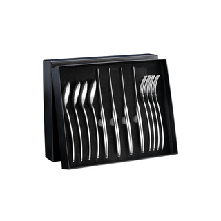 Posate Set Coltello Forchetta Cucchiaio Argento Cucina Pratici Utili Acciaio Inossidabile-INTERIOR DREAM DESIGN