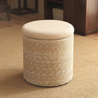 Pouf Organizer Camera Letto Diverse Dimensioni Morbido Elegante Resistente Estetico-INTERIOR DREAM DESIGN