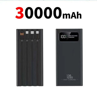Power Bank 50000 mAh Powerbank Ricarica Rapida Portatile Batteria 4 Fili Display Digitale-INTERIOR DREAM DESIGN