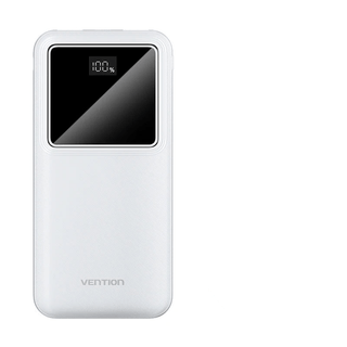 Powerbank Ricarica Rapida Bianco Sottile Cavo Durevole Comodo Pratico Elettronica-INTERIOR DREAM DESIGN