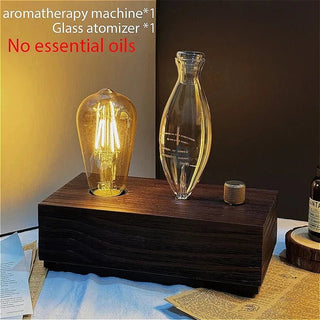 Profumatore Ambienti Marrone Scuro Modalità Luce Diversi Modelli Diffusore Aromi-INTERIOR DREAM DESIGN