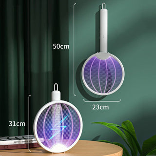 Racchetta Pieghevole Elettrica Antizanzare Ricarica USB - INTERIOR DREAM DESIGN