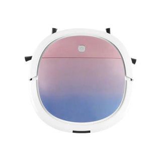 Robot Aspirapolvere 180ml Lava Aspira Colore Bianco Sfumato Viola Rosa-INTERIOR DREAM DESIGN