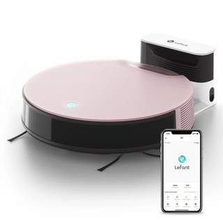 Robot Pulizia Colore Bianco Rosa 4 Modalità Pulizia Diversi Colori Elettrodomestici Casa-INTERIOR DREAM DESIGN