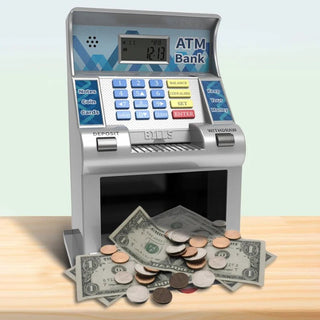 Salvadanaio Macchinetta Diversi Colori Fantasiosa Risparmi Monete Sloot Organizer Cameretta-INTERIOR DREAM DESIGN