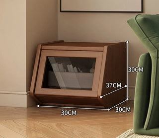 Scaffale Da Terra Materiale Legno Diverse Dimensioni Divisi Scaffale Porta Oggetti Decorazione Casa-INTERIOR DREAM DESIGN