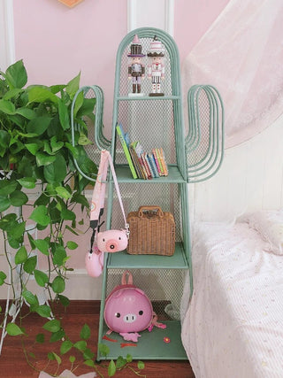 Scaffale Design Cactus Stile Nordico Creativo Arredamento Casa Salotto - INTERIOR DREAM DESIGN