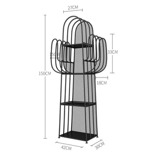 Scaffale Design Cactus Stile Nordico Creativo Arredamento Casa Salotto - INTERIOR DREAM DESIGN