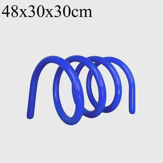 Scaffale Libreria Modello Spirale Design Creativo Decorazione Moderna Diverse Colorazioni-INTERIOR DREAM DESIGN