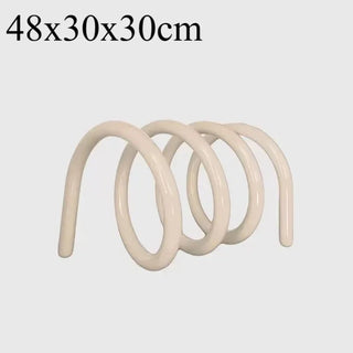 Scaffale Libreria Modello Spirale Design Creativo Decorazione Moderna Diverse Colorazioni-INTERIOR DREAM DESIGN