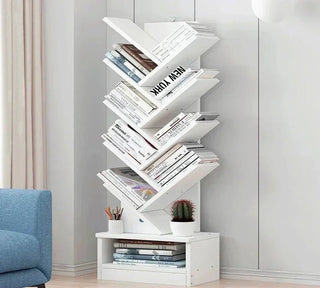 Scaffale Libreria Soggiorno Camera Letto Design Albero Versatile Arredamento Casa Salotto - INTERIOR DREAM DESIGN