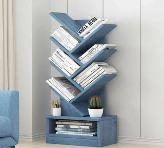 Scaffale Libreria Soggiorno Camera Letto Design Albero Versatile Arredamento Casa Salotto - INTERIOR DREAM DESIGN