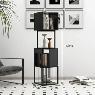 Scaffale Materiale Ferro Diverse Colorazioni Design Moderno Resistente Porta Oggetti Arredo Casa-INTERIOR DREAM DESIGN