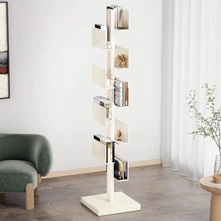 Scaffale Materiale Metallo Diverse Colorazioni Resistente Porta Oggetti Arredo Salotto-INTERIOR DREAM DESIGN