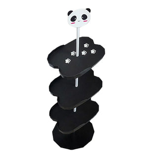 Scarpiera Da Camera Da Letto Adatta A Bambini Per Scarpe Due Colori Bianco Nero Panda Coniglio Decorazione Casa-INTERIOR DREAM DESIGN