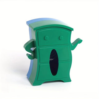 Scatola Fazzoletti Materiale Plastica Design Creativo Diverse Colorazioni Arredo Casa-INTERIOR DREAM DESIGN