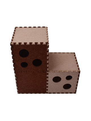 Scatola Feltro Tiragraffi Gatti Animali Domestici Diversi Colori Casa - INTERIOR DREAM DESIGN