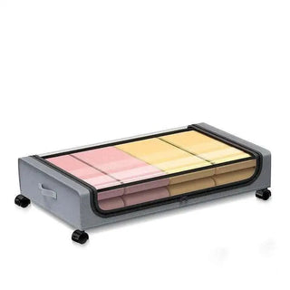 Scatola Organizer Materiale Acciaio Tessuto Resistente Grandi Capacità Salva Spazio Innovativo-INTERIOR DREAM DESIGN