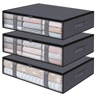 Scatola Organizer Materiale Oxford Grandi Capacità Scatola Pieghevole Resistente Salva Spazio - INTERIOR DREAM DESIGN