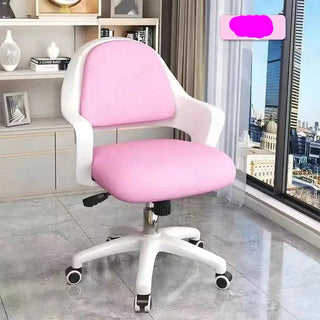 Sedia Da Scrivania vari Colori Girevole Adatta A Lavoro Tempo Libero Studio Nera Rosa Grigia - INTERIOR DREAM DESIGN