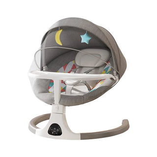 Sedia Dondolo Elettrica Altalena Elettrica Intelligente Bambini Diversi Colori Morbido Baby-INTERIOR DREAM DESIGN