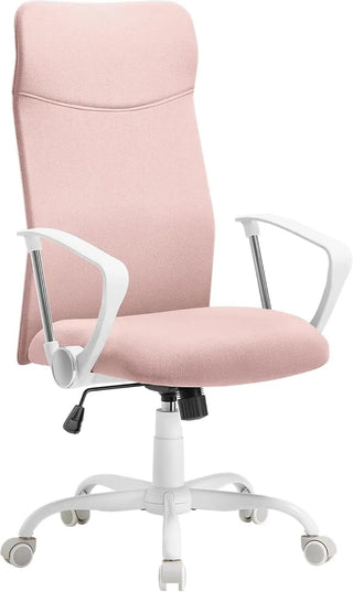Sedia Ergonomica Diversi Colori Rosa Nero Grigio Beige Ufficio Capacità Carico 120kg-INTERIOR DREAM DESIGN