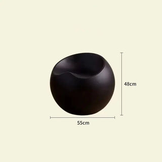 Sedia Forma Rotonda Diversi Colori Decorazione Camera Design Moderno Decorazione Casa-INTERIOR DREAM DESIGN