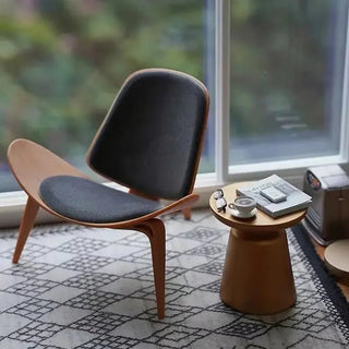 Sedia Materiale Leno Rivestimento Ecopelle Diverse Colorazioni Arredo Casa Comoda Resistente-INTERIOR DREAM DESIGN